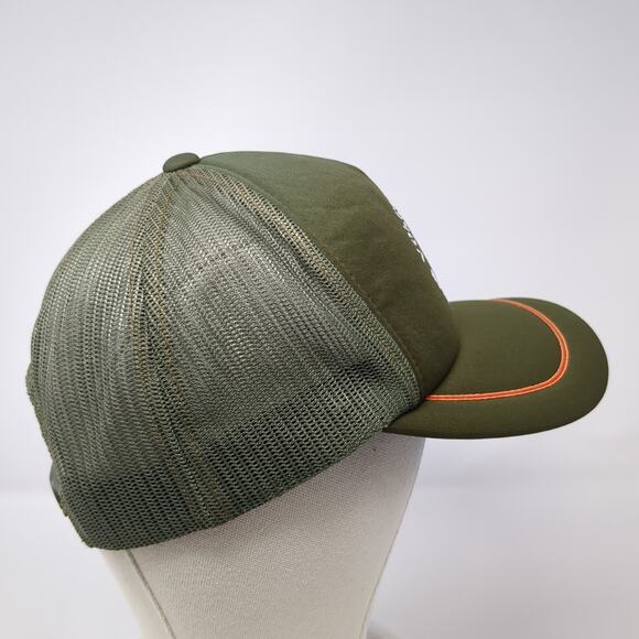 Volcom Hawaii Snapback Trucker Hat Green One Size Adjustable Embroidered Genuine - Picture 5 of 9